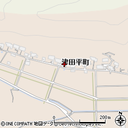 島根県安来市田頼町津田平町600周辺の地図