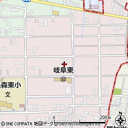 〒500-8223 岐阜県岐阜市水海道の地図