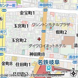 千賀・小田ビル周辺の地図