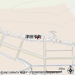 島根県安来市田頼町津田平町585周辺の地図