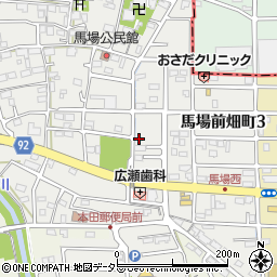 岐阜県瑞穂市馬場前畑町3丁目73周辺の地図