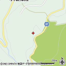 兵庫県美方郡香美町小代区新屋1024周辺の地図