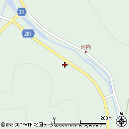 鳥取県鳥取市鹿野町河内2642周辺の地図