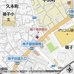 神奈川県横浜市磯子区久木町17周辺の地図