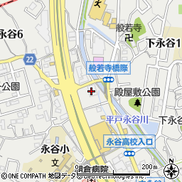 ＴＳＵＴＡＹＡ環２下永谷店周辺の地図