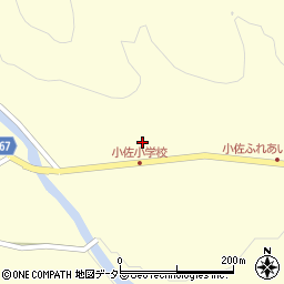 兵庫県養父市八鹿町小佐950周辺の地図