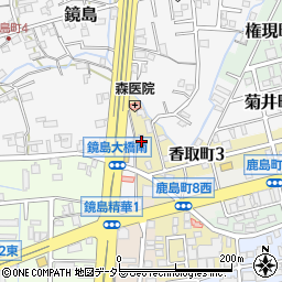 岐阜米穀株式会社周辺の地図