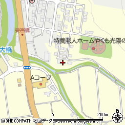 島根県松江市八雲町東岩坂3442-25周辺の地図