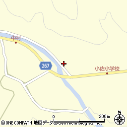 兵庫県養父市八鹿町小佐990周辺の地図