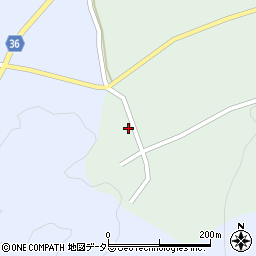 鳥取県西伯郡大山町赤松197周辺の地図