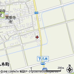 滋賀県長浜市下八木町265周辺の地図
