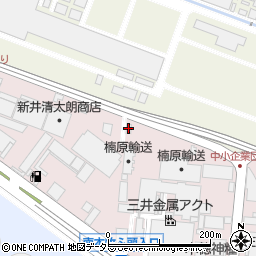 楠原輸送引越センター周辺の地図