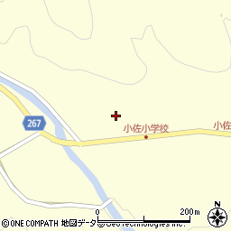 兵庫県養父市八鹿町小佐978周辺の地図