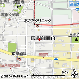 岐阜県瑞穂市馬場前畑町3丁目94周辺の地図