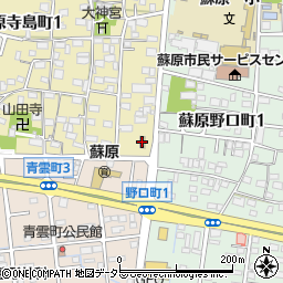 ミニストップ寺島町店周辺の地図