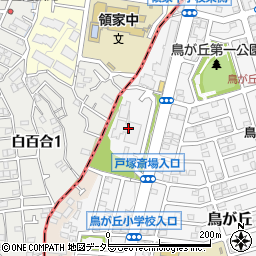 横浜市戸塚斎場周辺の地図