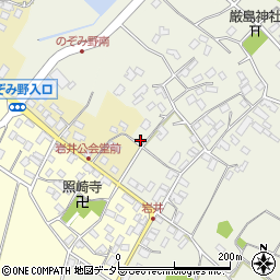 千葉県袖ケ浦市岩井535周辺の地図