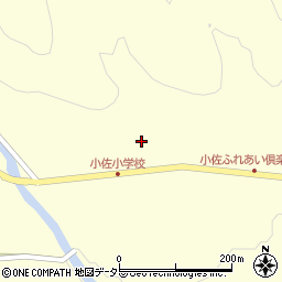 兵庫県養父市八鹿町小佐948周辺の地図