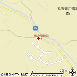 岐阜県瑞浪市釜戸町1069-165周辺の地図