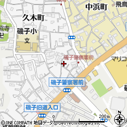 神奈川県横浜市磯子区久木町15-16周辺の地図