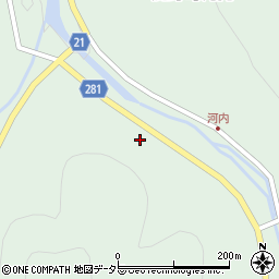 鳥取県鳥取市鹿野町河内2669周辺の地図