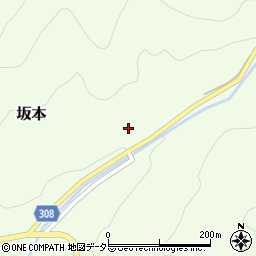 鳥取県東伯郡三朝町坂本815周辺の地図