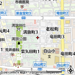 岐阜県岐阜市溝旗町3丁目22周辺の地図