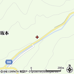 鳥取県東伯郡三朝町坂本813周辺の地図