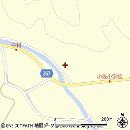 兵庫県養父市八鹿町小佐991周辺の地図