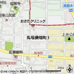 岐阜県瑞穂市馬場前畑町3丁目88周辺の地図