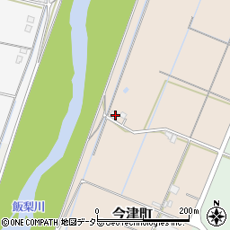 島根県安来市今津町106周辺の地図