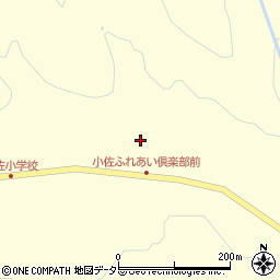 兵庫県養父市八鹿町小佐829周辺の地図