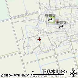 滋賀県長浜市下八木町739周辺の地図