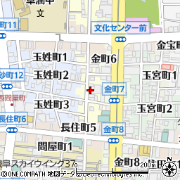 岐阜県岐阜市高野町周辺の地図