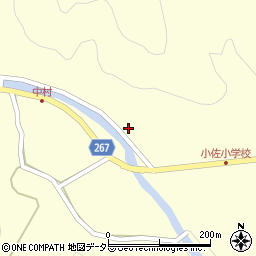 兵庫県養父市八鹿町小佐971周辺の地図