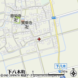 滋賀県長浜市下八木町370周辺の地図