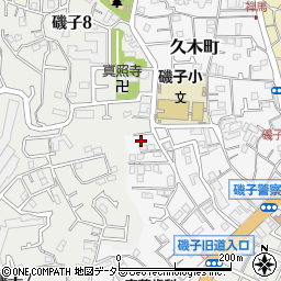 神奈川県横浜市磯子区久木町21-16周辺の地図