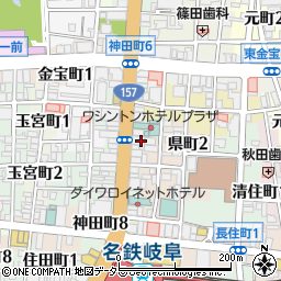 三菱ＵＦＪモルガン・スタンレー証券株式会社岐阜支店周辺の地図