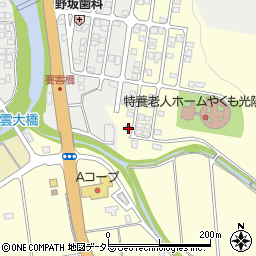 島根県松江市八雲町東岩坂3441-8周辺の地図