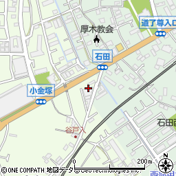 チガサキレンタル株式会社　伊勢原営業所周辺の地図