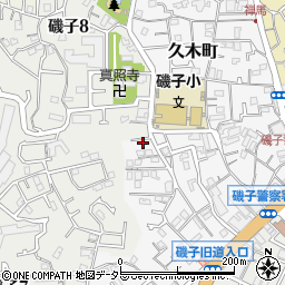 神奈川県横浜市磯子区久木町21-18周辺の地図