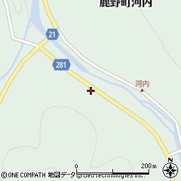 鳥取県鳥取市鹿野町河内2677周辺の地図