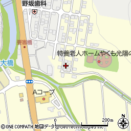 島根県松江市八雲町東岩坂3442-12周辺の地図