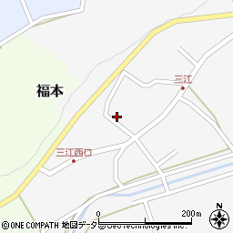 鳥取県倉吉市三江460周辺の地図