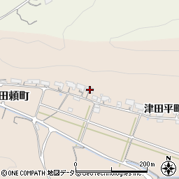 島根県安来市田頼町津田平町616周辺の地図