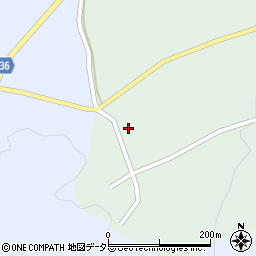 鳥取県西伯郡大山町赤松202周辺の地図