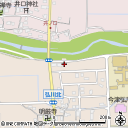 滋賀県高島市今津町弘川1940周辺の地図