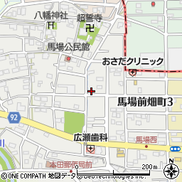 岐阜県瑞穂市馬場前畑町3丁目23周辺の地図