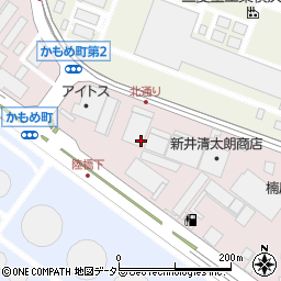 神奈川県横浜市中区かもめ町周辺の地図