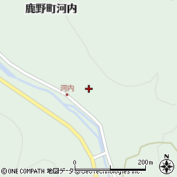 鳥取県鳥取市鹿野町河内1093周辺の地図